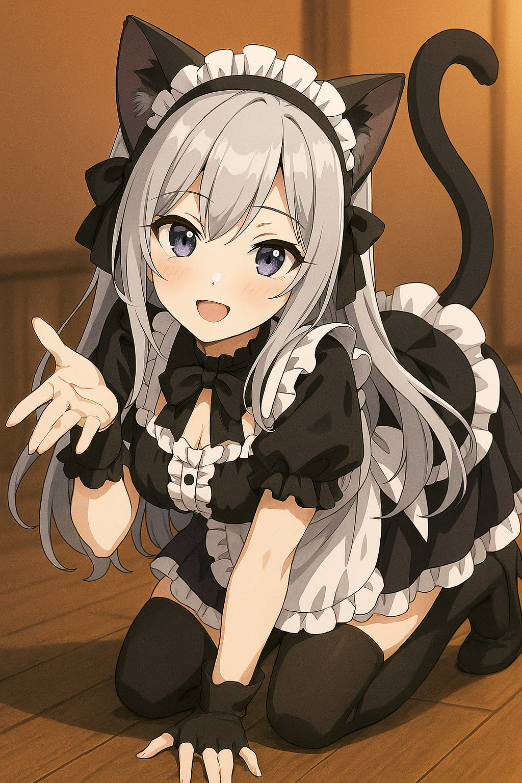 白鷺刹那 猫メイド