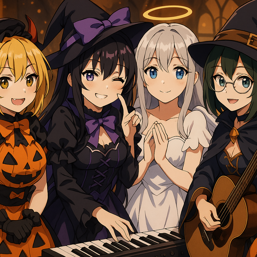 Ametiara ハロウィン・フィナーレ 4人集合